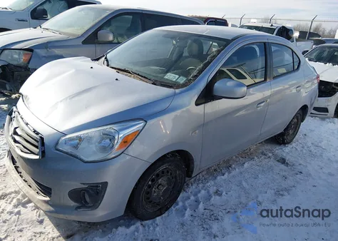 2017 Mitsubishi Mirage G4 Es z USA, uszkodzony, nr VIN ML32F3FJ4HHF11321